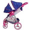 509 Crew Unicorn 2-in-1 Doll Travel System - Converting Car