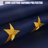 Alaska State Flag 4x6 Ft Deluxe Embroidered Heavy Duty Polyester