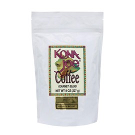 Kona Joe Gourmet Decaf Coffee Blend, Medium Roast Ground Coffee (8 oz)