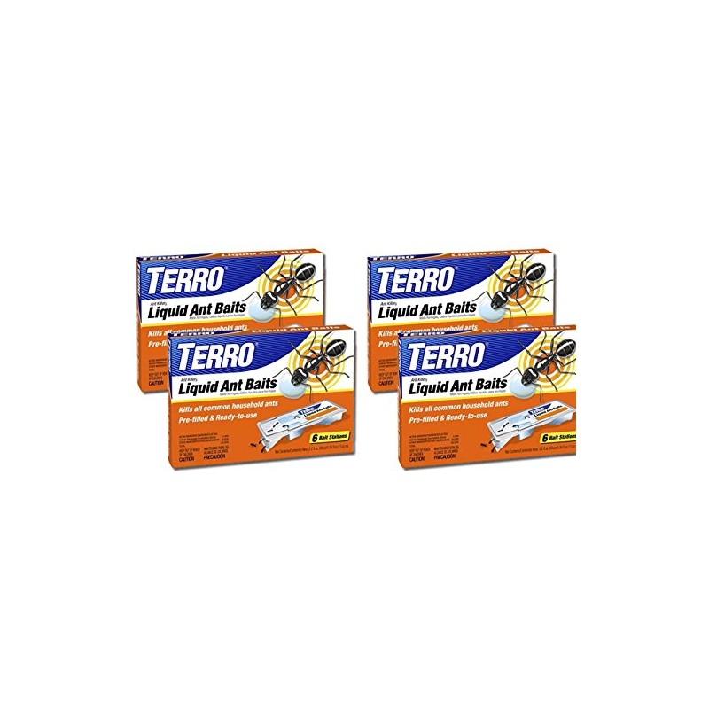 Terro T300-3 Ant Killer Liquid Ant Baits 4 Pack
