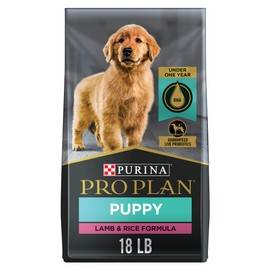 Purina Pro Plan High Protein Puppy Food DHA Lamb & Rice Formula - 18 lb. Bag