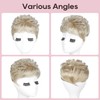 Hair Topper, Short Wiglet Hair Topper for Women with Thinning