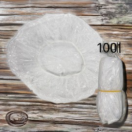 Dajuja Beauty Hair Styling Perm Perm Perm Set Beauty Salon Multipurpose Self Hair Disposable Vinyl Shower Cap 6 Vinyl Caps Transparent / 다주자뷰티 헤어스타일링 파마약 파마용세트 미용실 다용도 셀프 헤어 일회용 비닐 샤워캡 비닐캡 6개 투명
