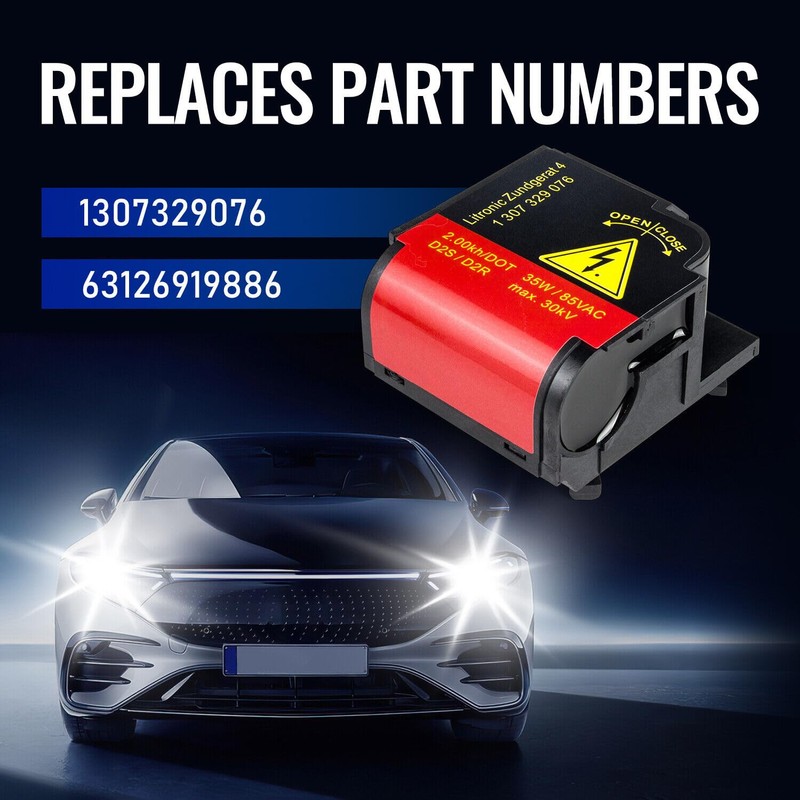 1307329076 for 6 Series X3 xenon lamp ignition module ballast