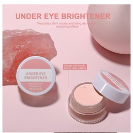 2 Pack Under Eye Brightener, Under Eye Concealer for Dark Circles Color Corrector Concealer Full Coverage, Tired Skin Color Correcting Brightener, Colored Clay Undereye Corrector, Moisturizing and