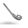 A2Z-SP002 Stainless Steel Double Ended Square & Angled Left Spoon