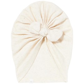 Noppies Baby Girls' Hat Rib Niwot Hat, Oatmeal Melange - P611