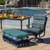 Arden Selections Sapphire Aurora Damask Dining Chair Cushion - 44