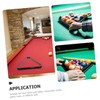 Abaodam Mini Billiard Balls Triangle Rack Durable Pool Table Accessory
