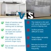 2 PCS Stove Grease Oil Splatter Guard | Range Backsplash