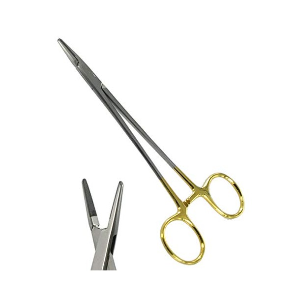 10 T/C Mayo Hegar Needle Holder 6" Serrated Dental Surgical