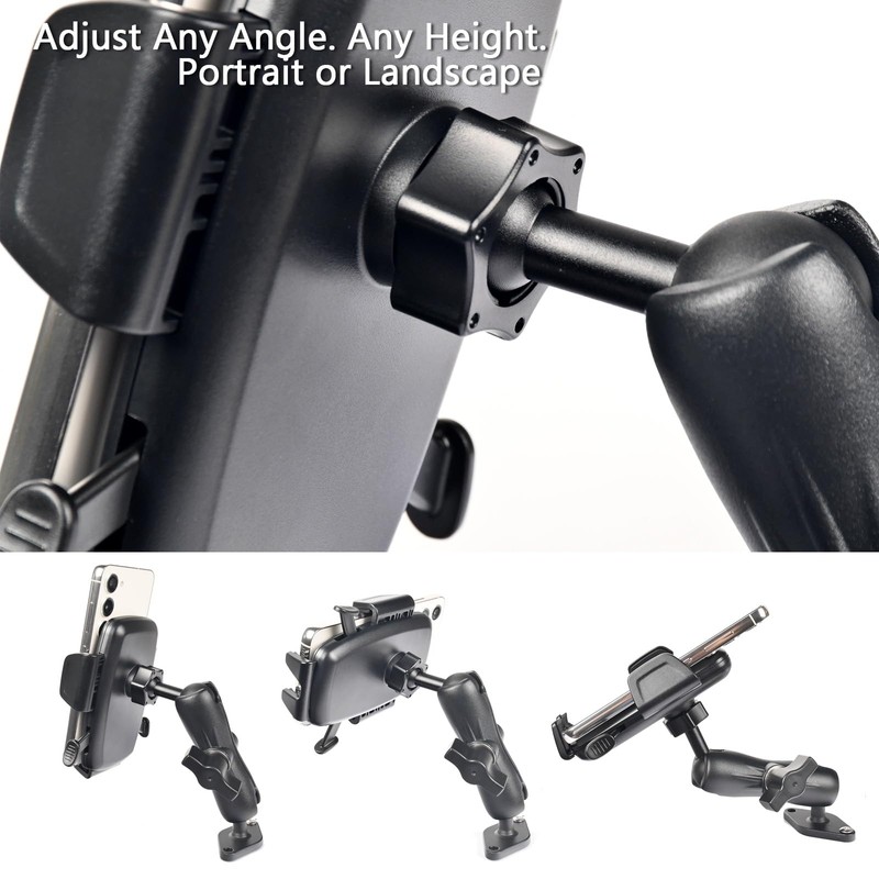 VAUBORTTI 1" Ball Phone Mount – Aluminum Alloy Arm &