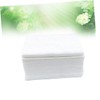 IWOWHERO Natural Cotton Makeup Remover Pads 100pcs 6x7cm Single Layer