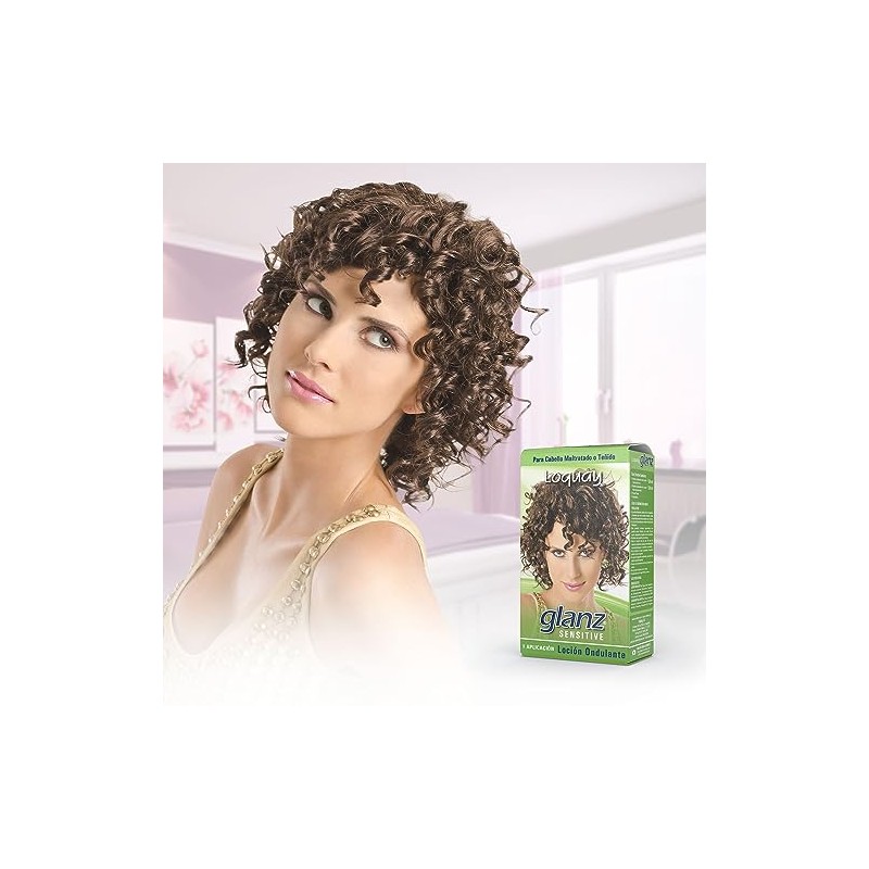 Ondulante Permanente Cabello Teñido Glanz Sensitive Loquay