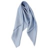 Prettystern 100% Silk Neckerchief Women Men Paisley Silk Scarf Summer