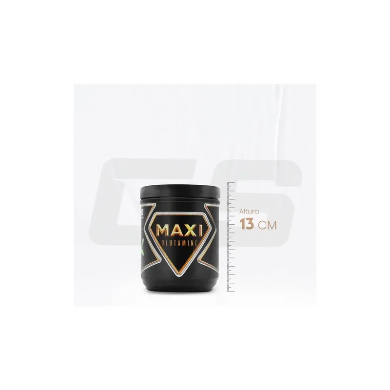 Glutamina Suplemento 500g Maxi Protein 100servicios En Polvo