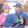 Belsen Gorra de béisbol de algodón lavado con bordado de