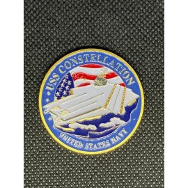 USS CONSTELLATION (CV-64) Challenge Coin