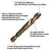 NordWolf 10-Piece Stubby Left Hand Reverse Drill Bit and Screw