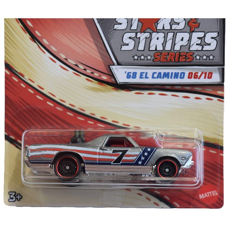 Hot Wheels Stars & Stripes Series '68 El Camino 6/10,