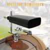 Seteol 6" Cowbell and Cowbell Clamp, Cowbell for Drum Set,