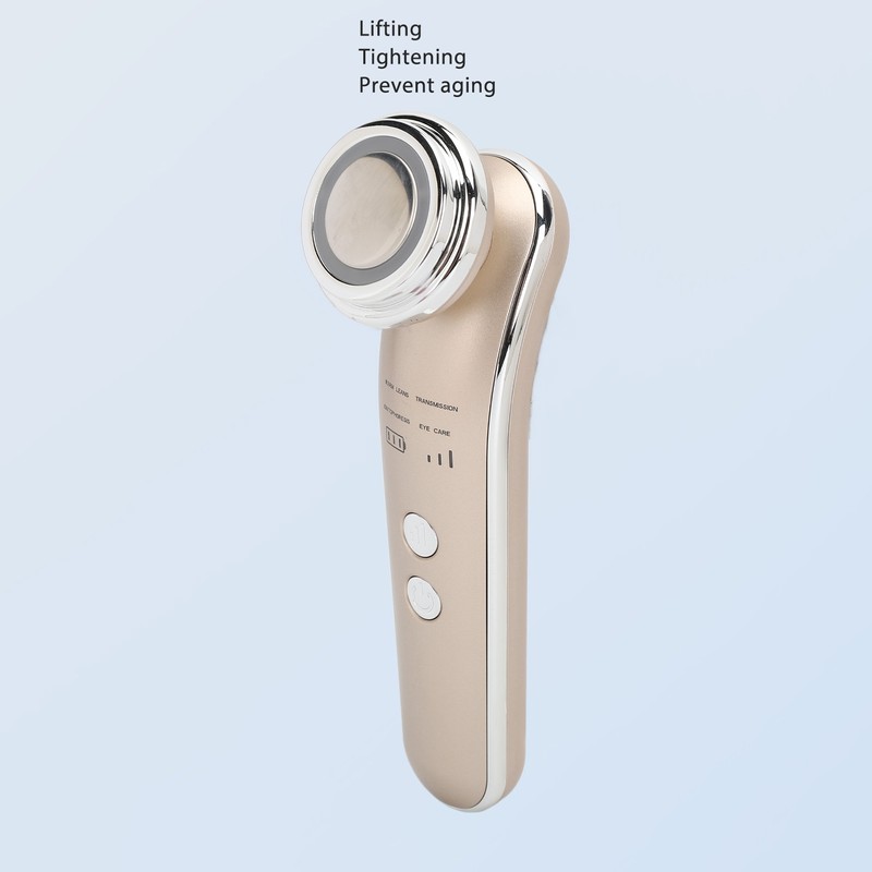 Face Beauty Machine Heating Vibration Massage Remove Skin Dirts Photon