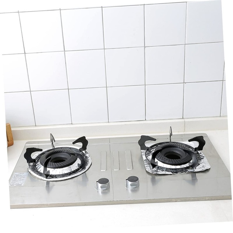 MAGICLULU 40pcs Aluminum Foil Gas Oven Covers for Top Gas