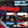 RIDE KINGS Fit Car Duster,Replacement Kit,Scratch Free Car Feather Duster