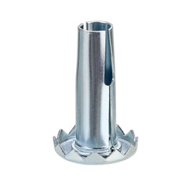 Skelang 12 Pcs Caster Sockets, Metal Caster Stem Sleeve, Wheel Socket Furniture Insert for Stem Caster, Grip Ring Caster, Chair Legs, Wooden Furniture Replacement