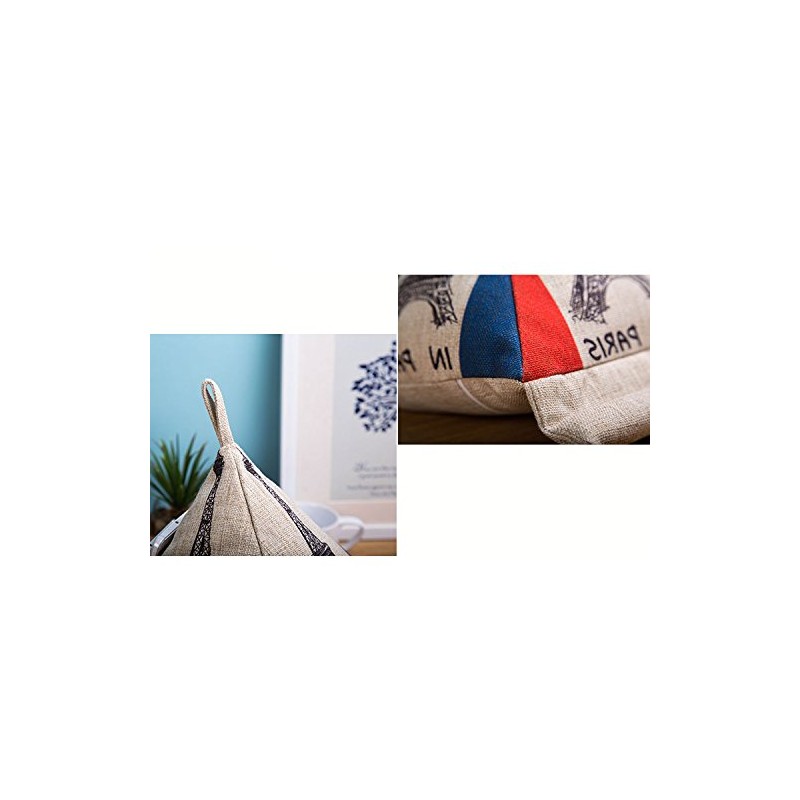 OLizee® Creative Linen Beanbag Cushion Stand for Tablets, e-Readers and