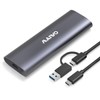 MAIWO SSD M.2 Carcasa Disco Duro USB C con UASP,Caja