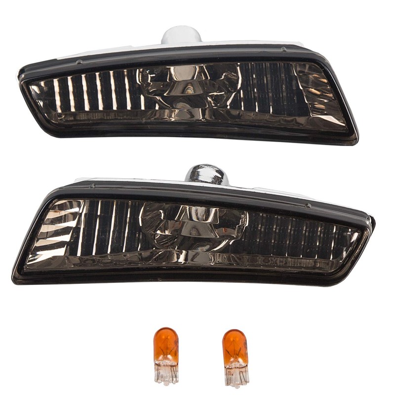 ECOTRIC 4 Pcs Smoke Lens Front Fender & Front Bumper