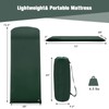 Tangkula Self Inflating Sleeping Pad, 3 Inch Inflatable Camping Mattress