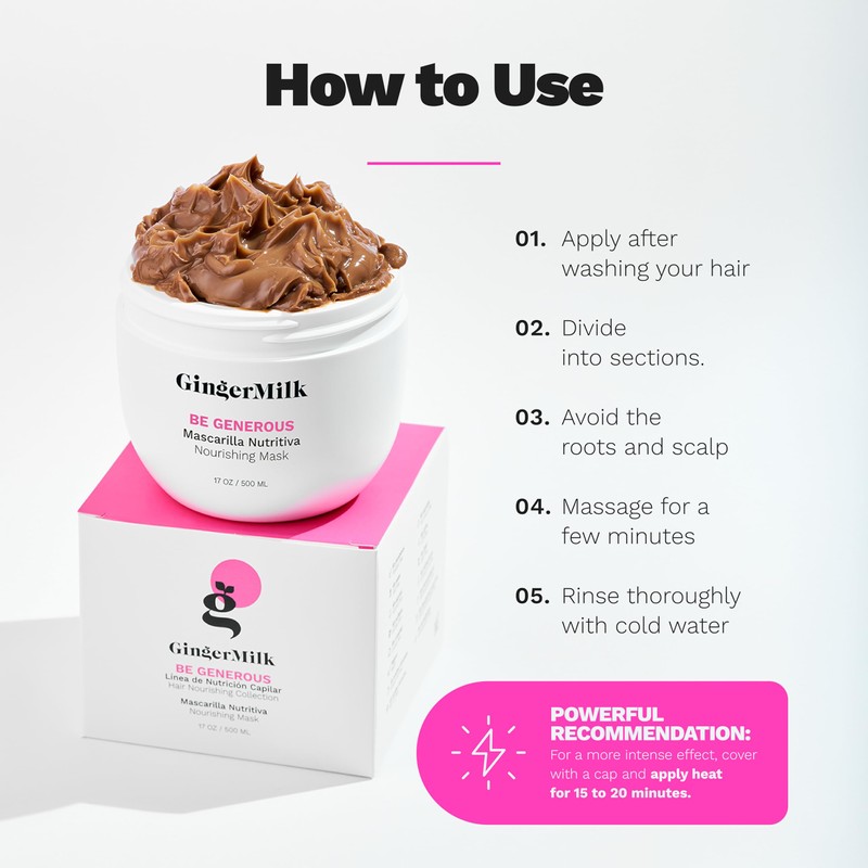 Deep Repair Hair Mask for Dry and Curly Hair –