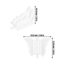 4 Pack Window Child Safety Locks Self Adhesive Sliding Door Child Lock Safety Butterfly Sliding Window Lock for Closet Doors, Cabinet Doors, Sliding Door