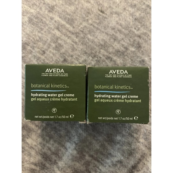 2 PACK AVEDA Botanical Kinetics Hydrating Water Gel Creme 1.7oz/50ml