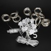 3x3 m Copper USB Wire Curtain Light String for Home