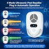 2026 Upgraded Ultrasonic Pest Repeller Indoor Repellent & Mouse Traps