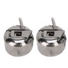 2Pcs Sewing Machine Bobbin Case Metal Reverse Bobbin Case Sewing
