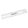 Westcott 6-Inch 150 mm Plastic Ruler - Clear