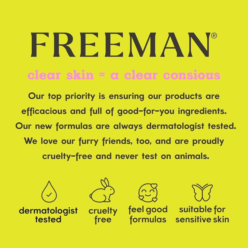 Freeman Dead Sea Minerals Facial Anti-Stress Mask, 6 Oz