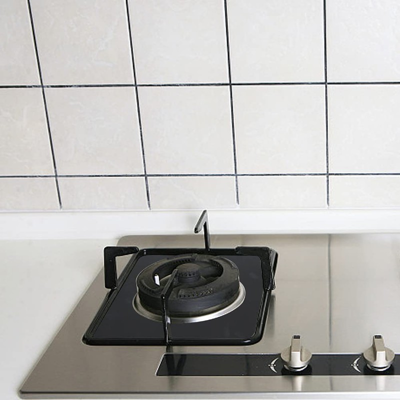 8pcs Gas Hob Range Protectors Reusable Kitchen Stove Burner Covers