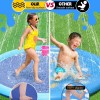 Cooligg Inflatable Splash Pad Sprinkler - Wading Pool for Kids