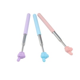 Leadigol Telescopic Teachers Pointer,Reading Guide Pointer,Anti-Slip Teaching Stick Blackboard Presenter Stick Teaching Pointer Stick Blackboard