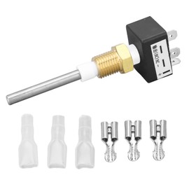 Coolant Level Sensor 5‑35VDC M14 NC Water Tank Liquid Level Sensor Alarm for Operation