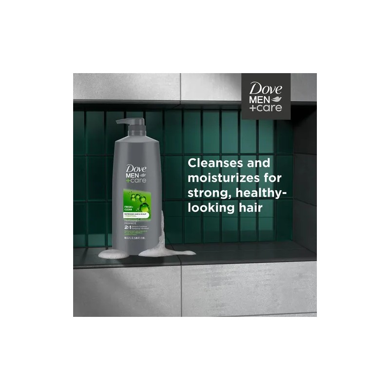 Shampoo Acondicionador Dove Men+care Fresh & Clean 2-in-1