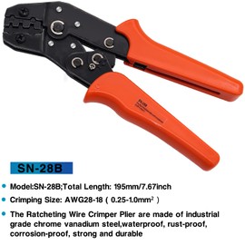 Taiss Dupont Crimping Tool Kit with 2.54mm 600PCS Dupont Connector/560PCS JST XH Connector+Ratcheting Wire Crimper with 600PCS Dupont Connector+580PCS JST PH Connector kit 2.0mm 2/3/4/5/6Pin Housing