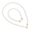 eMagTech 6 Pieces Faux Pearl Handbag Straps Replacement Beads Handbag
