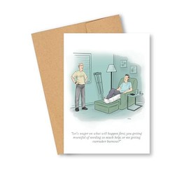 BounceBack Get Well Card: Perfect for Injury and Surgery Recovery, Funny, Caring, Thoughtful, and More (Let's Wager)