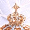 ＜ クラウン（ブルー） 王冠 ＞ ピィアース 宝石箱 ジュエリーボックス